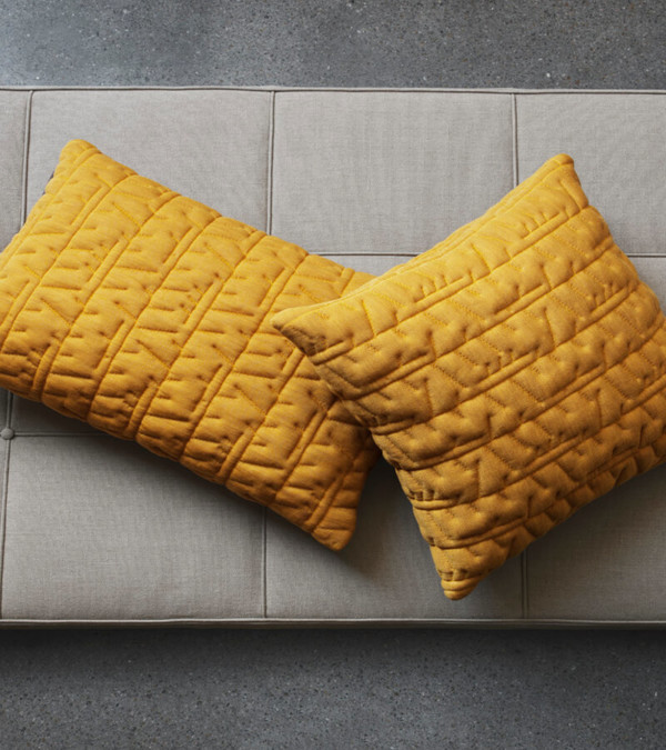 aj yellow cushions