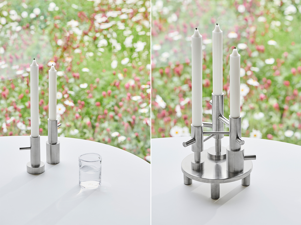 Fritz Hansen candle holders