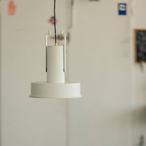 Arne Domus santa and cole pendant light