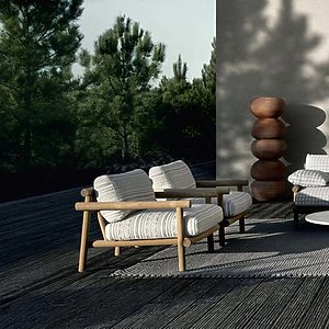 B&B Italia Ayana outdoor armchair