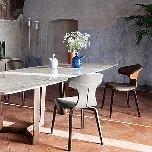 montera dining chair poltrona frau